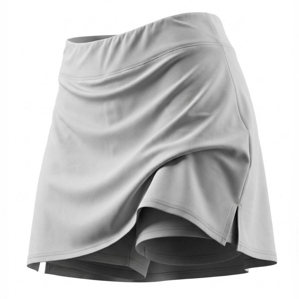 Ekouaer Skort Women's Athletic White Size L